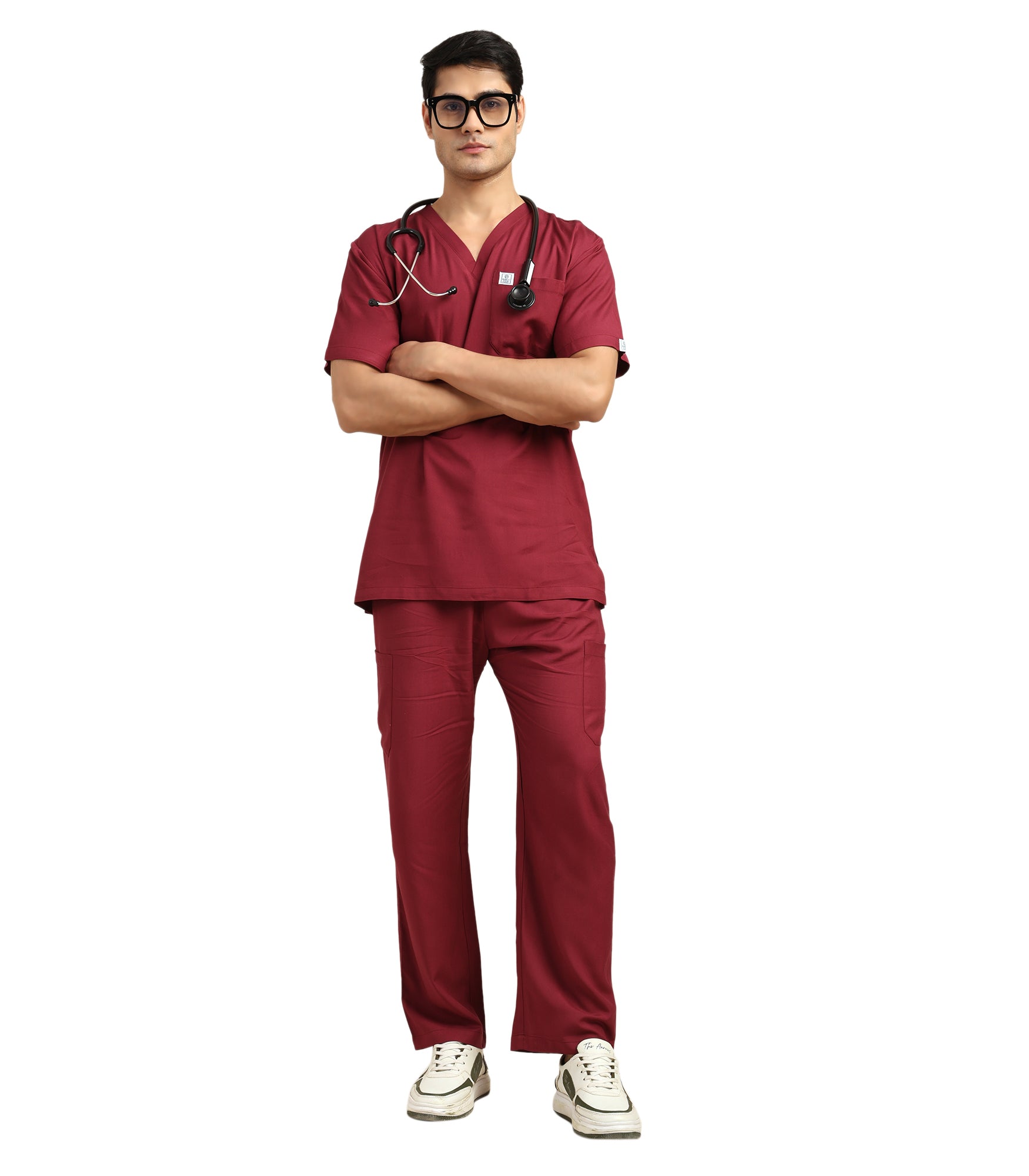 Men Windsor Wine Scrub Bottom