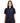 Women Mandarin Neck Blue Scrub Top