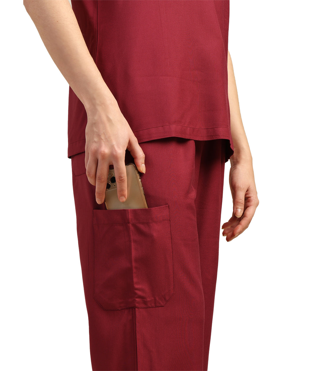 Women Windsor Wine Scrub Bottom