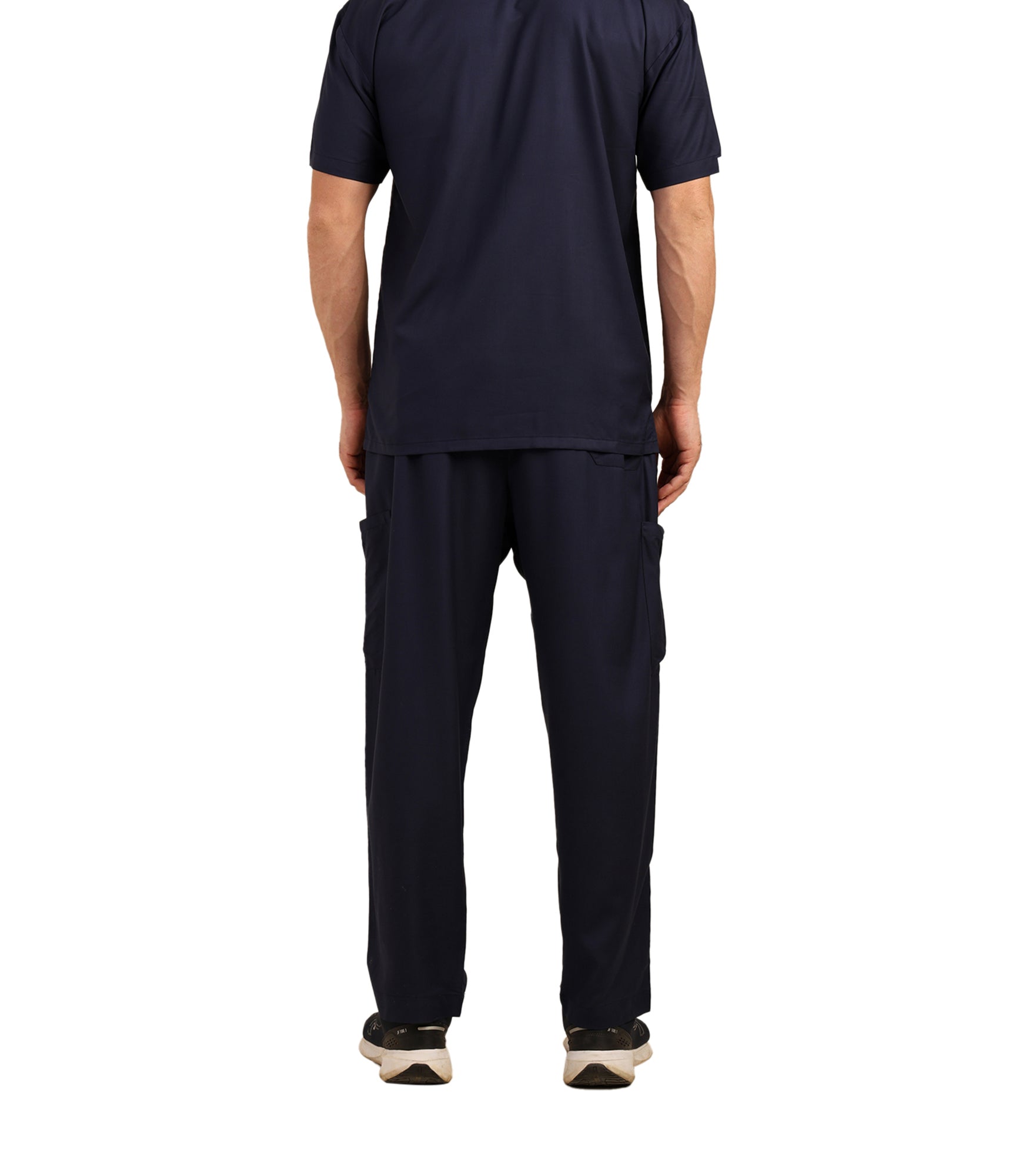 Men Blue Scrub Bottom